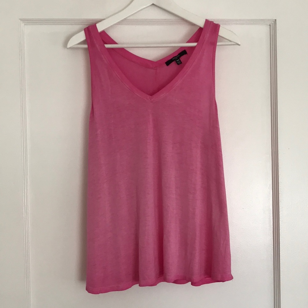 Pink tank top